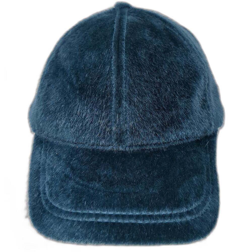 Do Everything In Love Baseball Cap Blue One Size Faux Fur 6 Panel Strapback Hat